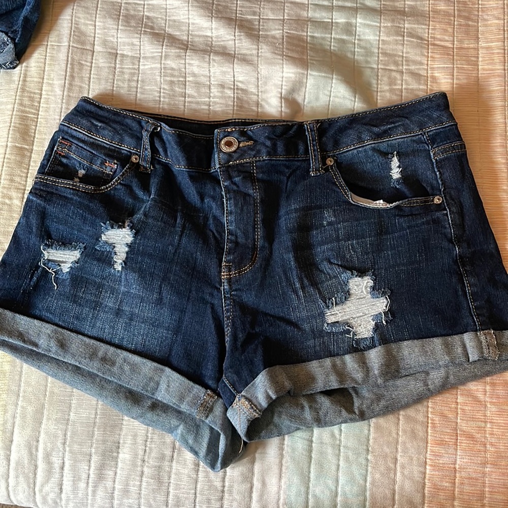 Blue Jean Shorts